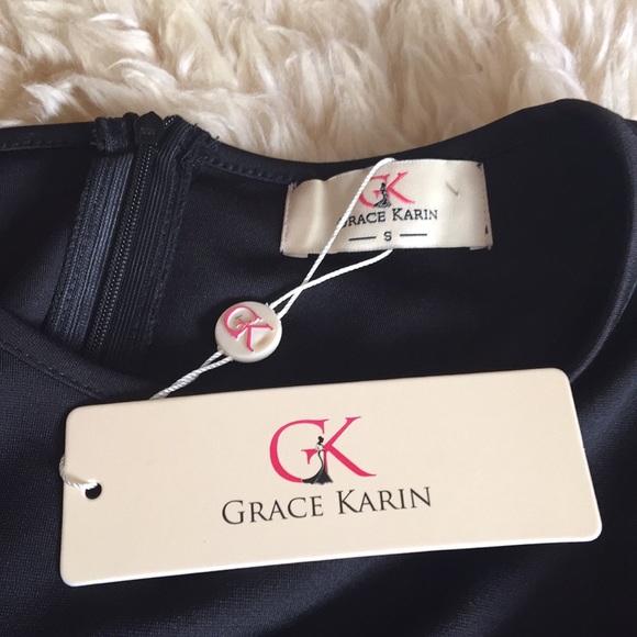 SOLD! Grace Karin Black Dress - Picture 5 of 5